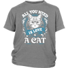 All You Need Is Love & A Cat Kid's Shirt
