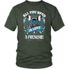All You Need Is Love & A Frenchie Men's T-Shirt