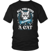 All You Need Is Love & A Cat Men's T-Shirt