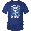 All You Need Is Love & A Cat Men's T-Shirt