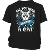 All You Need Is Love & A Cat Kid's Shirt