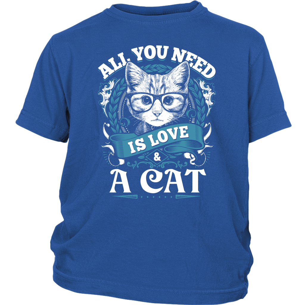 All You Need Is Love & A Cat Kid's Shirt