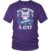 All You Need Is Love & A Cat Men's T-Shirt