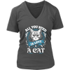 All You Need Is Love & A Cat Women's V-Neck Shirt
