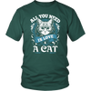 All You Need Is Love & A Cat Men's T-Shirt