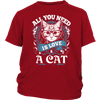 All You Need Is Love & A Cat Kid's Shirt